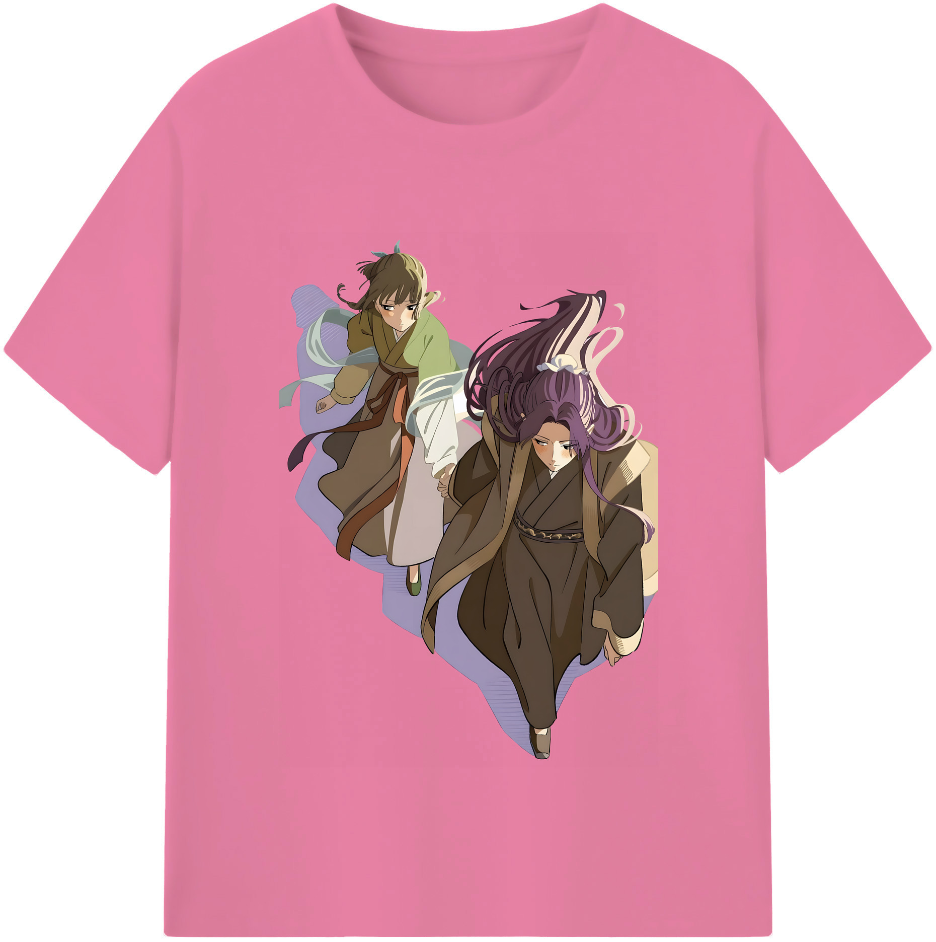 （画像用） 薬屋のひとりごと The Apothecary Diaries 綿100％半袖Tシャツ（フロントプリント）